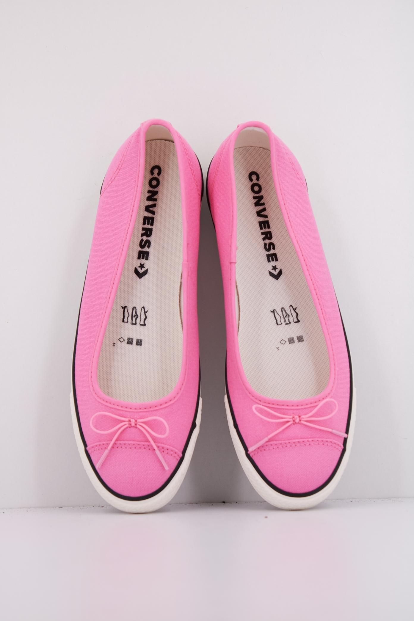 CONVERSE CHUCK TAYLOR ALL STAR DAINTY BALLERINA en color ROSA  (3)