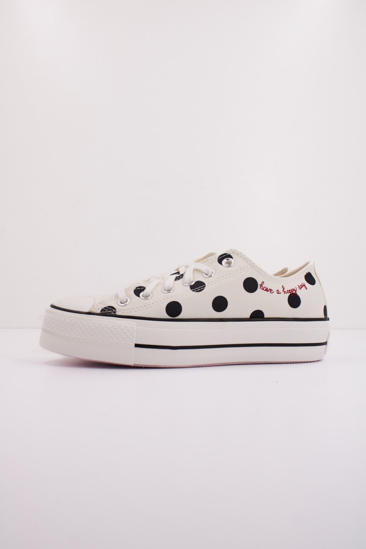 CONVERSE CHUCK TAYLOR ALL STAR LIFT en color BLANCO  (1)