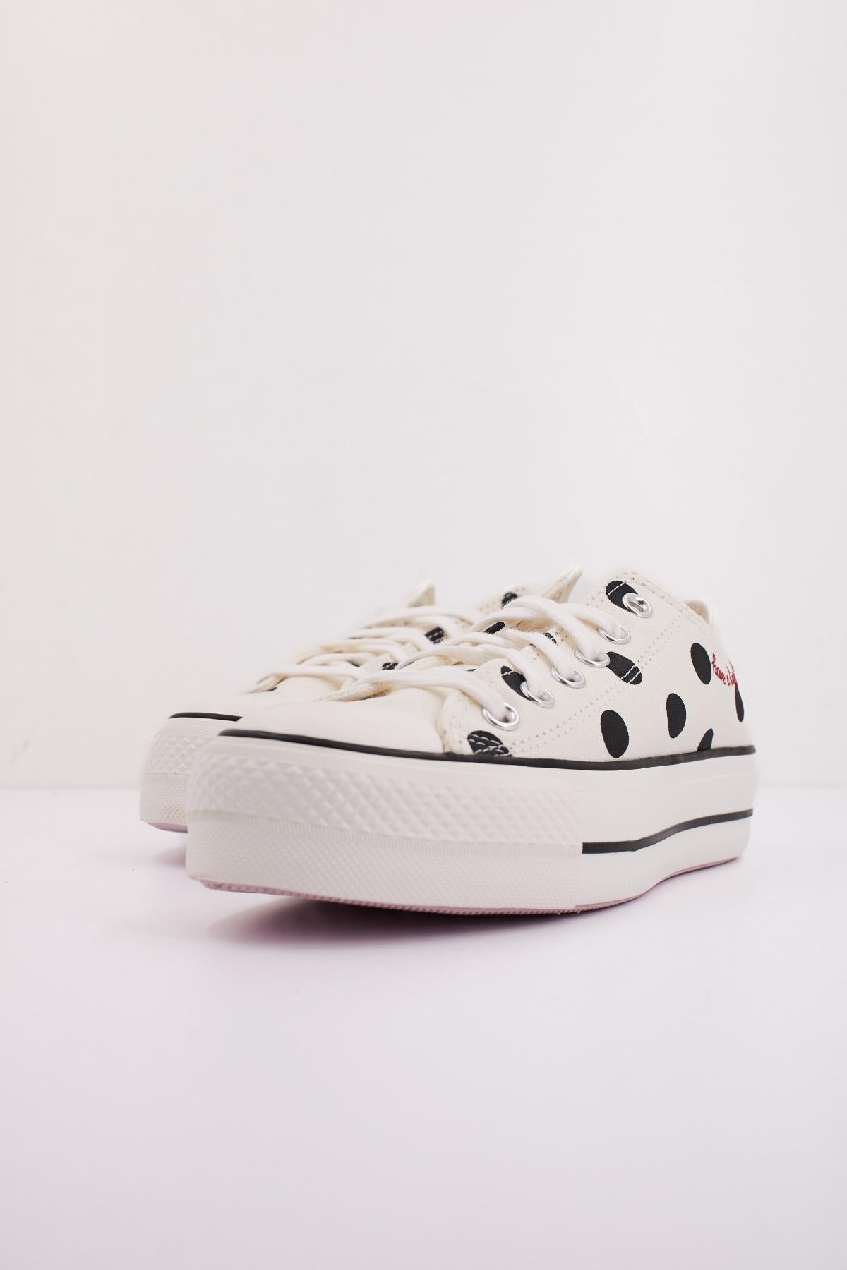 CONVERSE CHUCK TAYLOR ALL STAR LIFT en color BLANCO  (2)