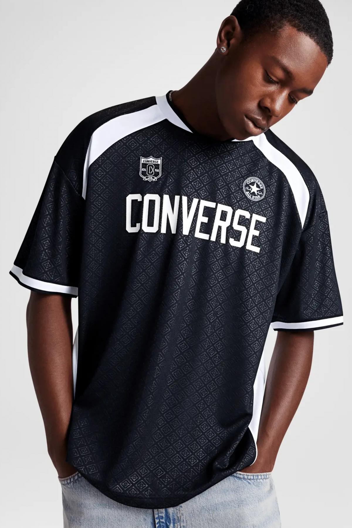 CONVERSE SOCCER JERSEY en color NEGRO  (1)