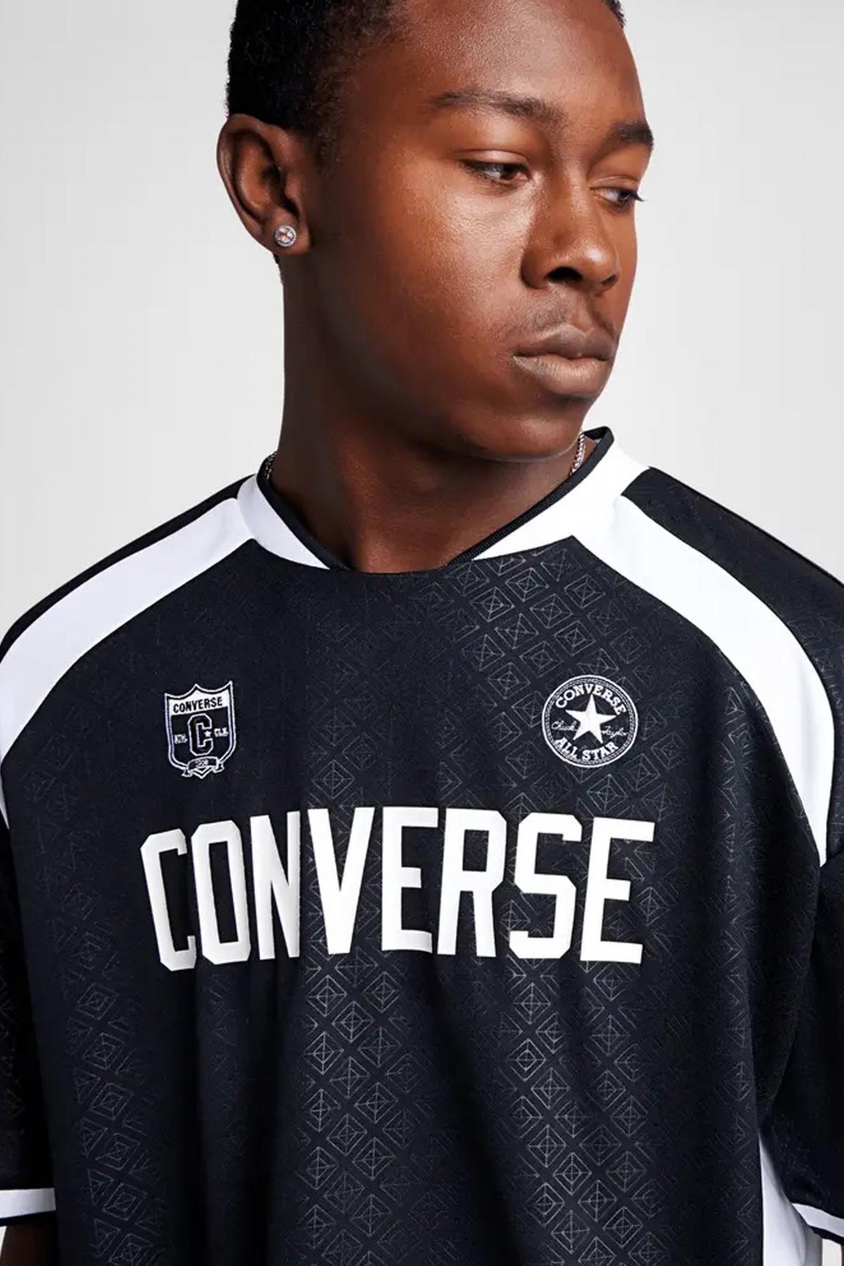 CONVERSE SOCCER JERSEY en color NEGRO  (4)