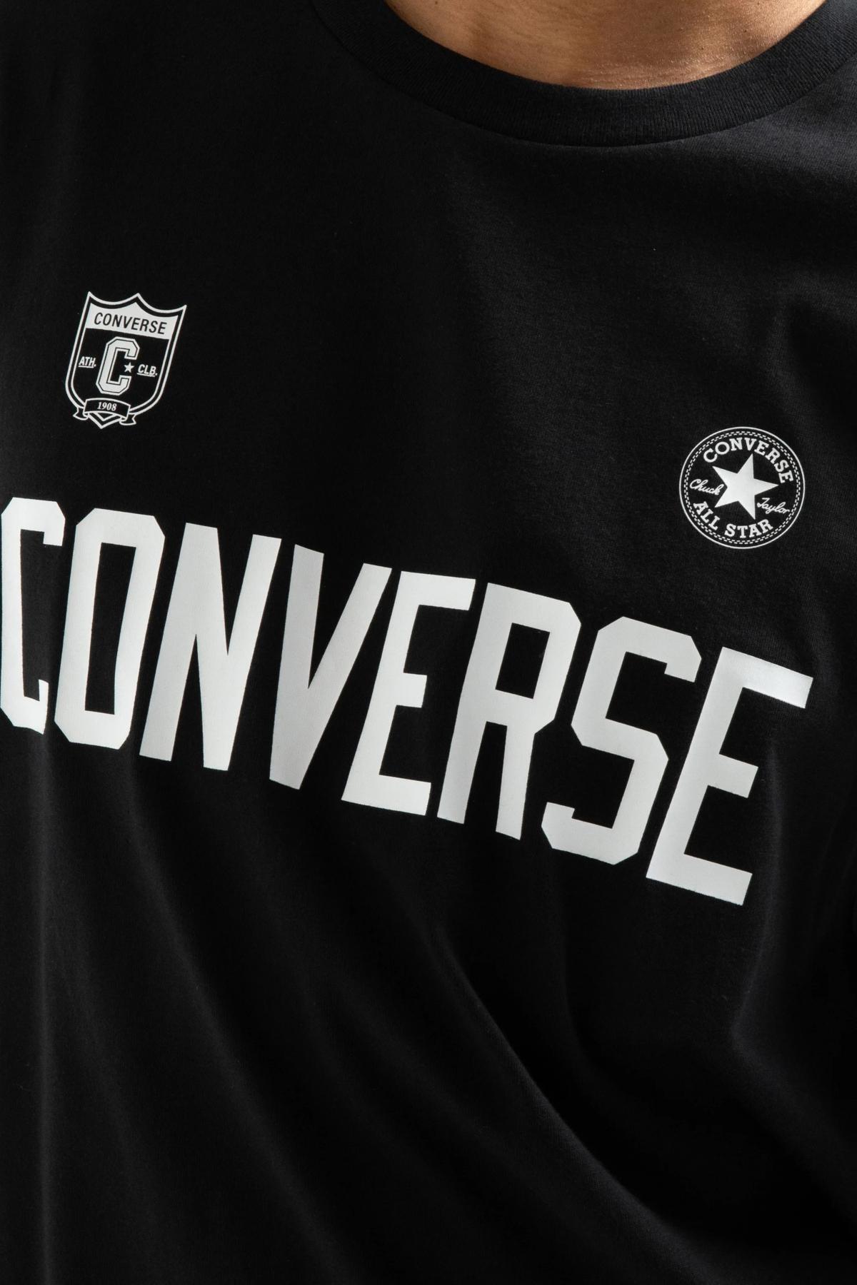 CONVERSE  RETRO CHUCK SOCCER T SHIRT en color NEGRO  (3)