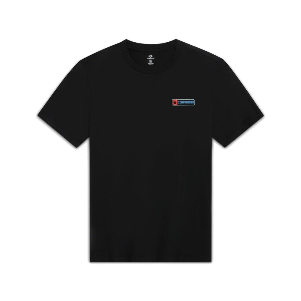 CONVERSE LOGO T-SHIRT en color NEGRO  (4)
