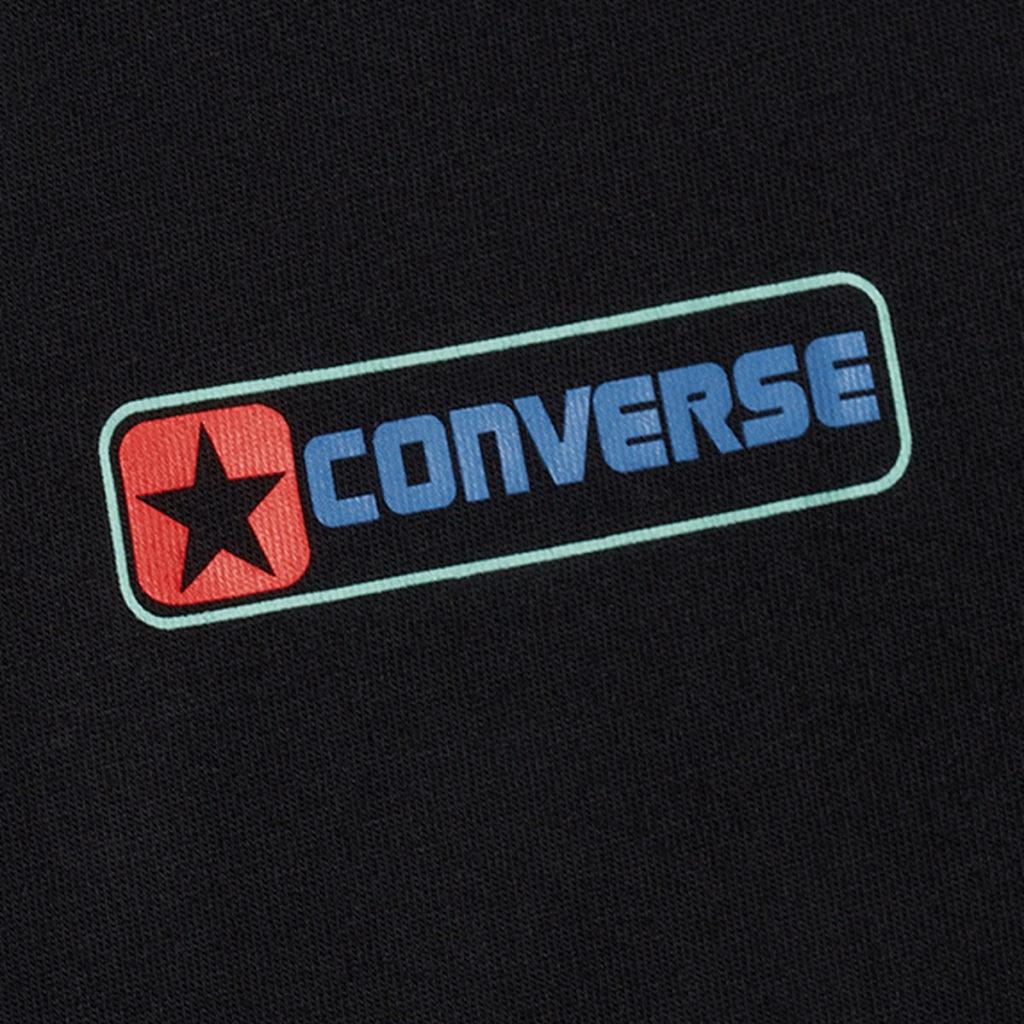 CONVERSE LOGO T-SHIRT en color NEGRO  (5)