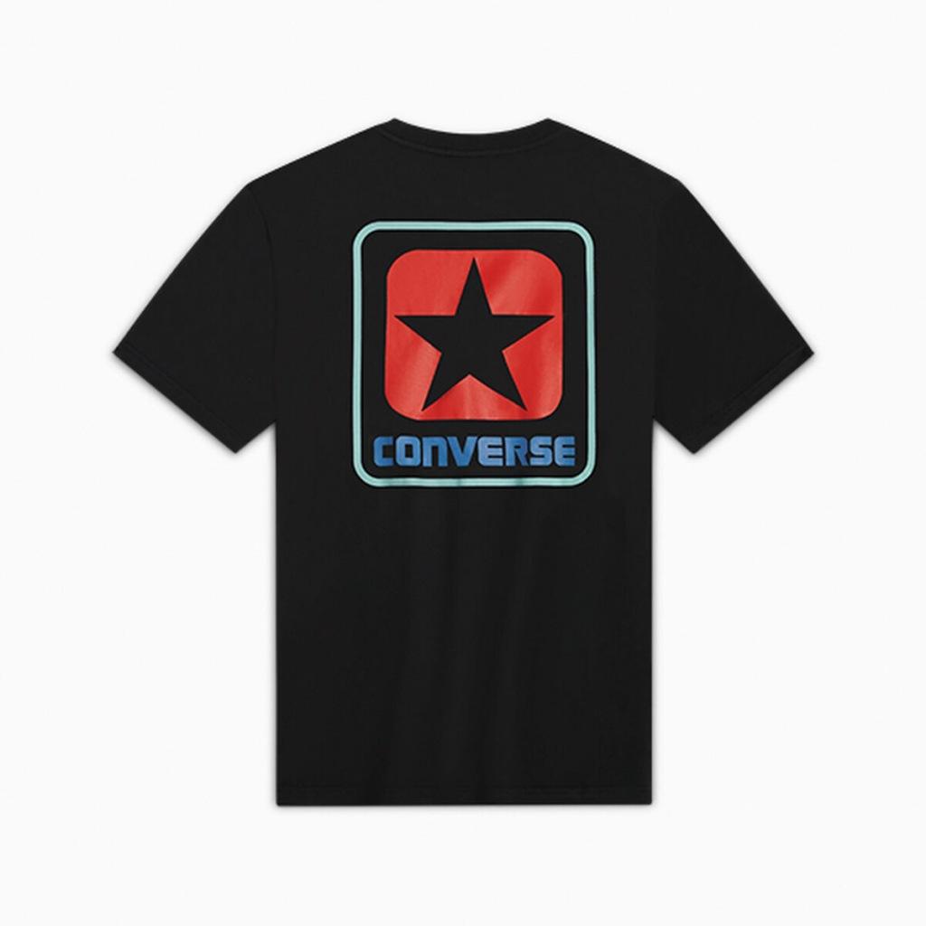 CONVERSE LOGO T-SHIRT en color NEGRO  (6)