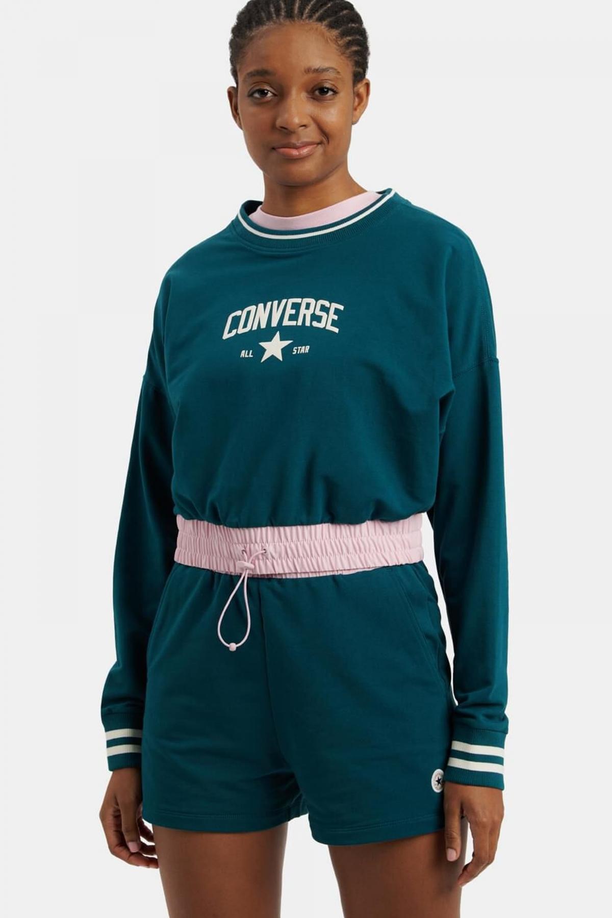 CONVERSE RETRO SPORT NYLON en color VERDE  (1)