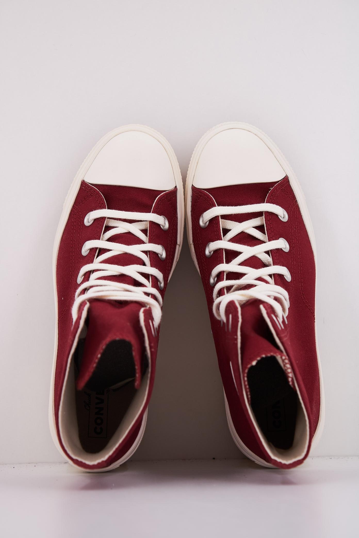 CONVERSE CHUCK  DE LUXE HEEL en color ROJO  (3)