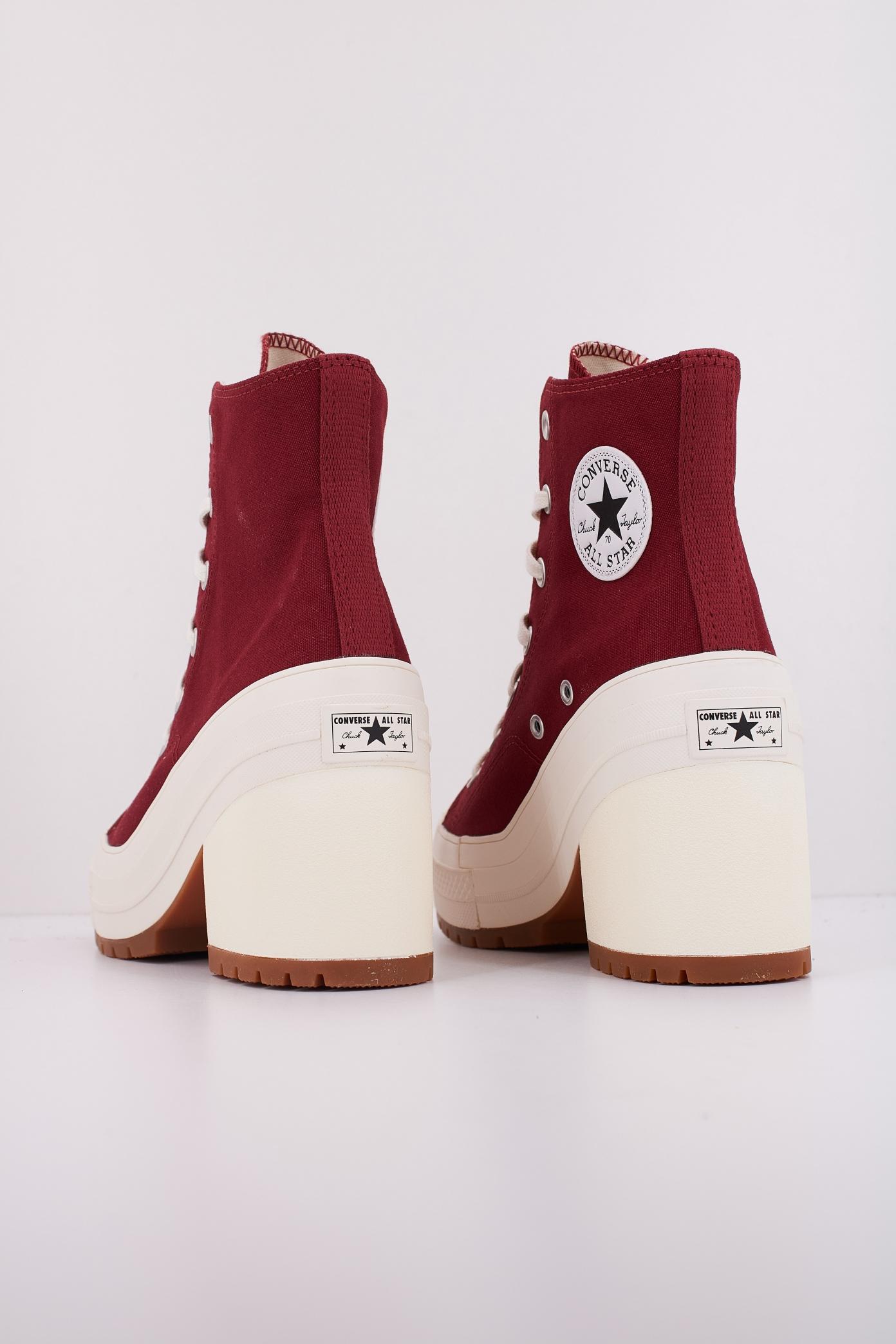 CONVERSE CHUCK  DE LUXE HEEL en color ROJO  (4)