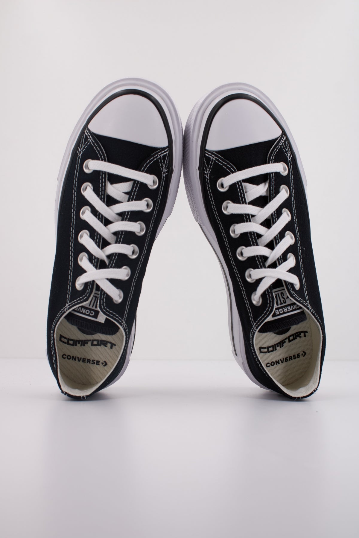 CONVERSE CHUCK TAYLOR ALL STAR LIFT DOUBLE STACK OX en color NEGRO  (3)