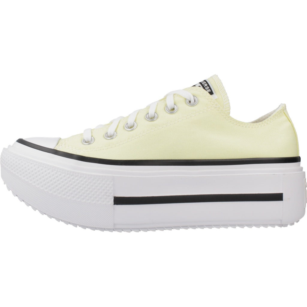CONVERSE CHUCK TAYLOR ALL STAR LIFT DOUBLE STACK OX en color AMARILLO  (2)