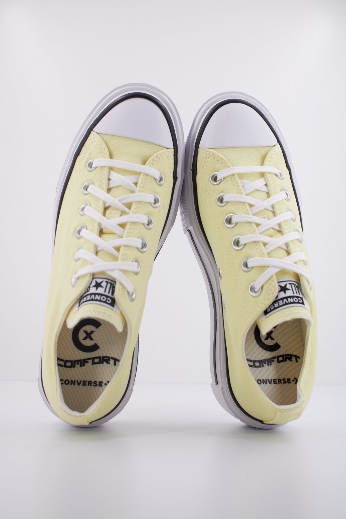 CONVERSE CHUCK TAYLOR ALL STAR LIFT DOUBLE STACK OX en color AMARILLO  (3)