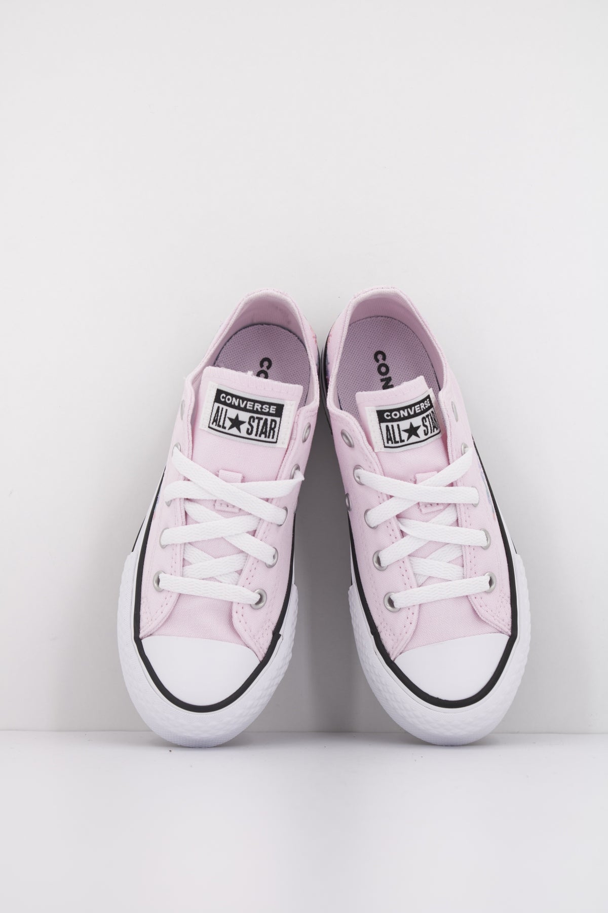 CONVERSE CHUCK TAYLOR ALL STAR EVA LIFT OX FLORAL en color ROSA  (3)