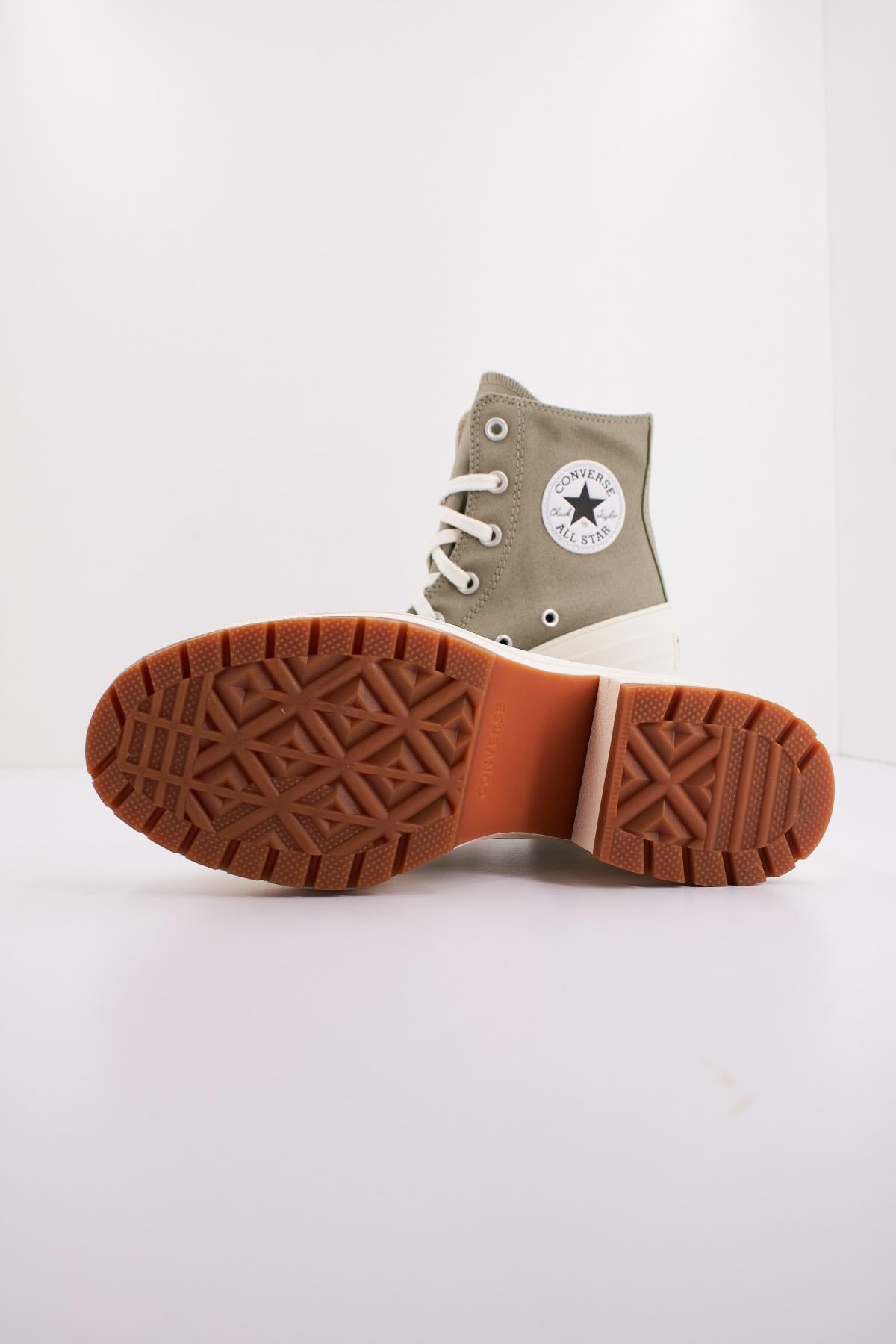 CONVERSE CHUCK TAYLOR ALL STAR  DE LUXE HEEL HI en color VERDE  (5)