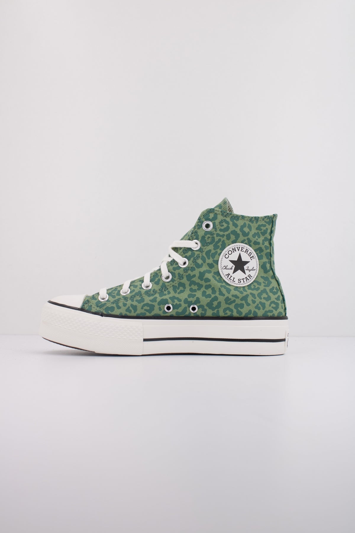 CONVERSE CHUCK TAYLOR ALL STAR LIFT HI en color VERDE  (1)