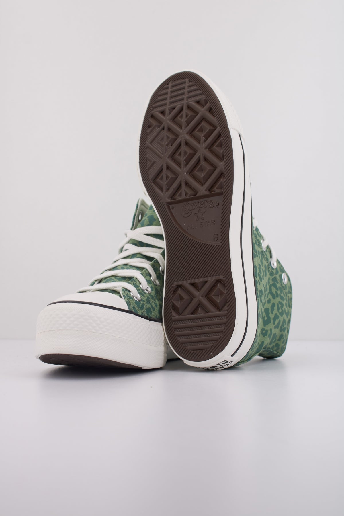 CONVERSE CHUCK TAYLOR ALL STAR LIFT HI en color VERDE  (5)