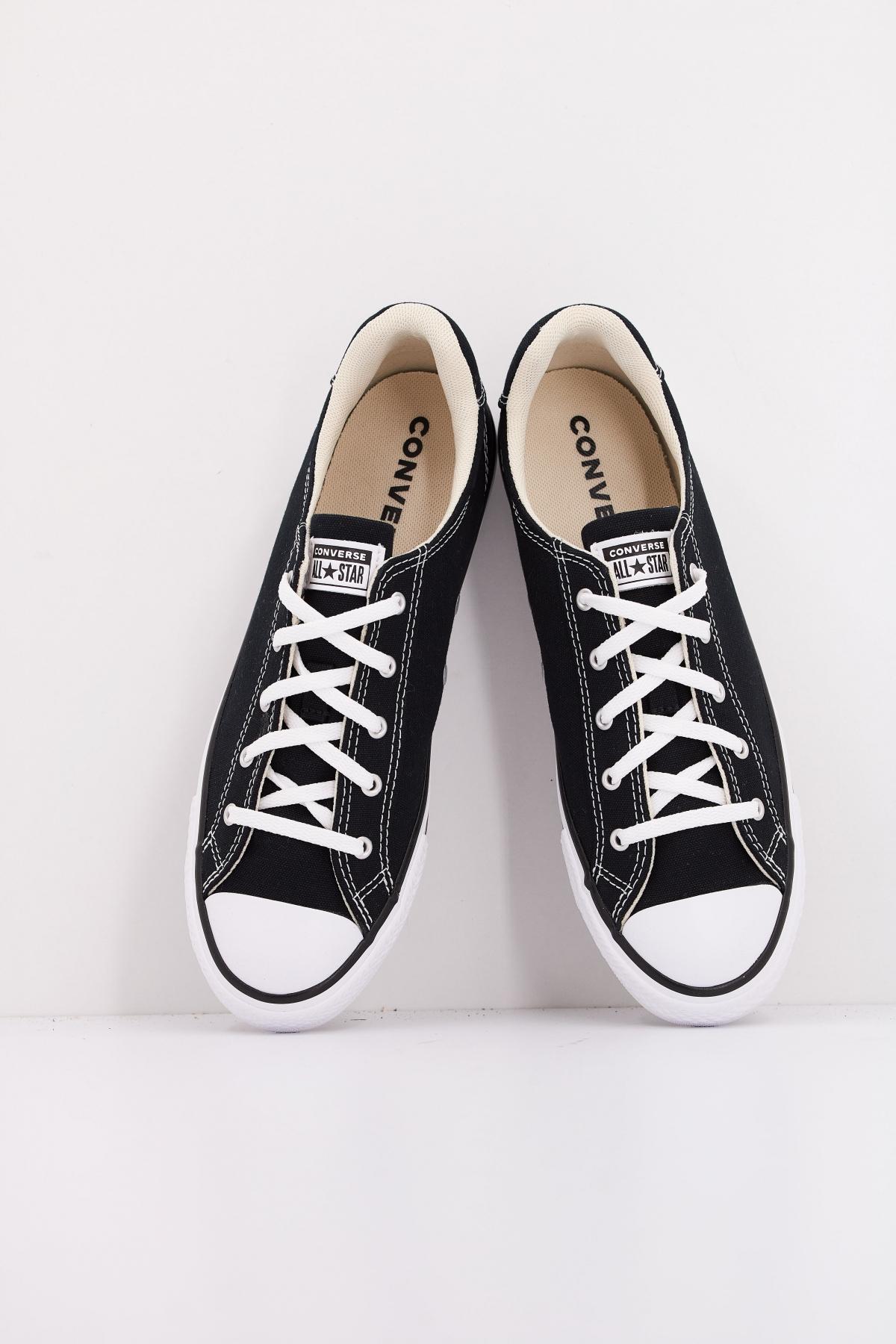 CONVERSE CHUCK TAYLOR ALL STAR DAINTY LUCKY OX en color NEGRO  (3)