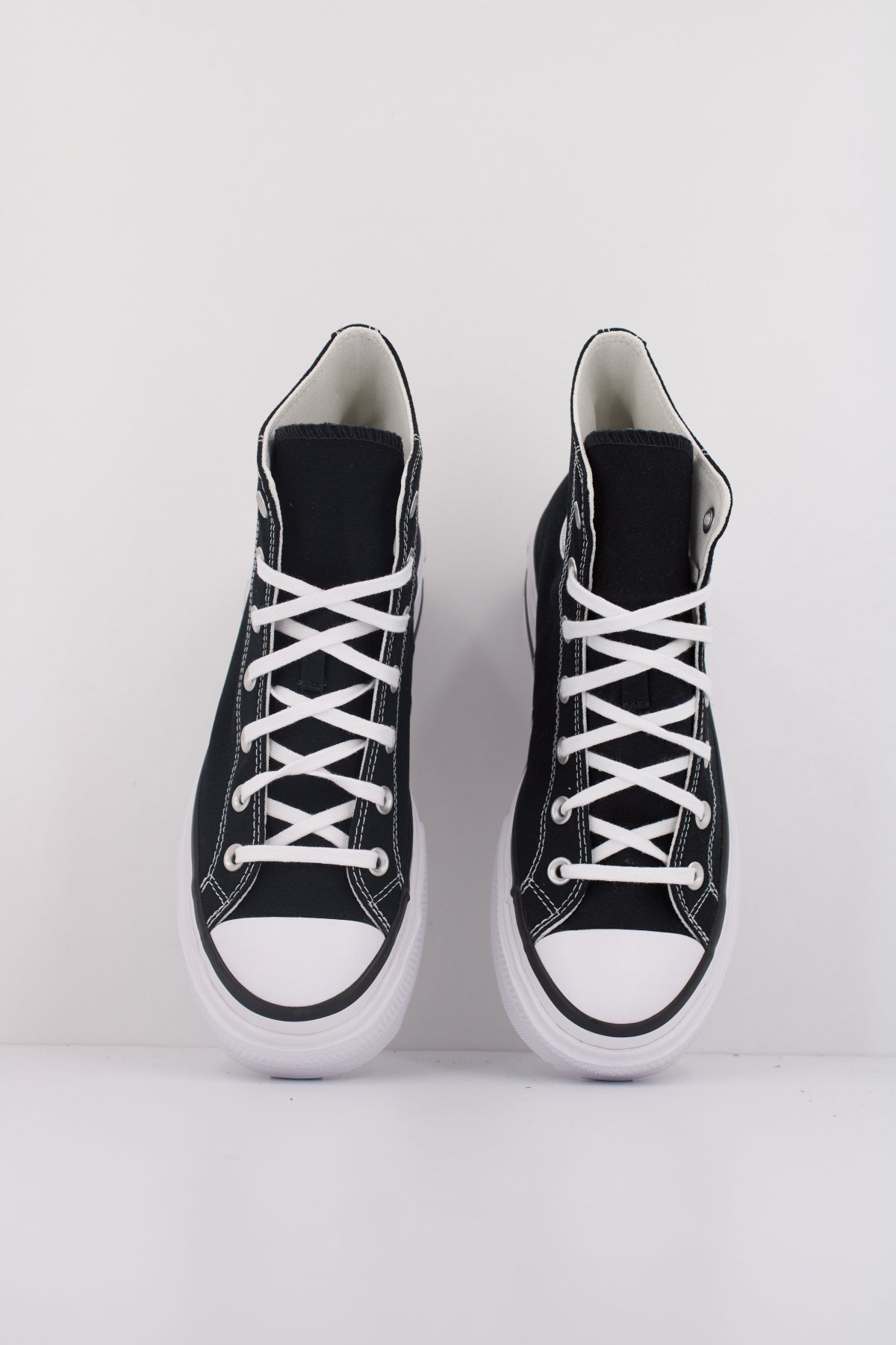 CONVERSE CHUCK TAYLOR ALL STAR LIFT DOUBLE STARCK en color NEGRO  (3)