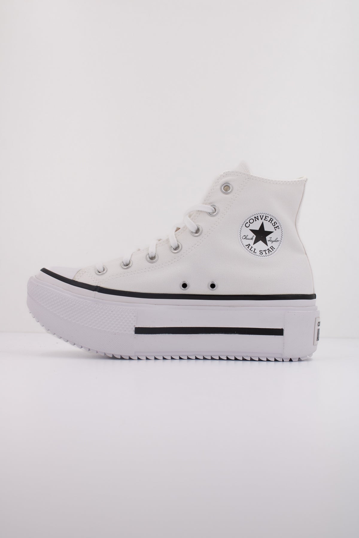 CONVERSE  CHUCK TAYLOR ALL STAR LIFT DOUBLE STACK en color BLANCO  (1)