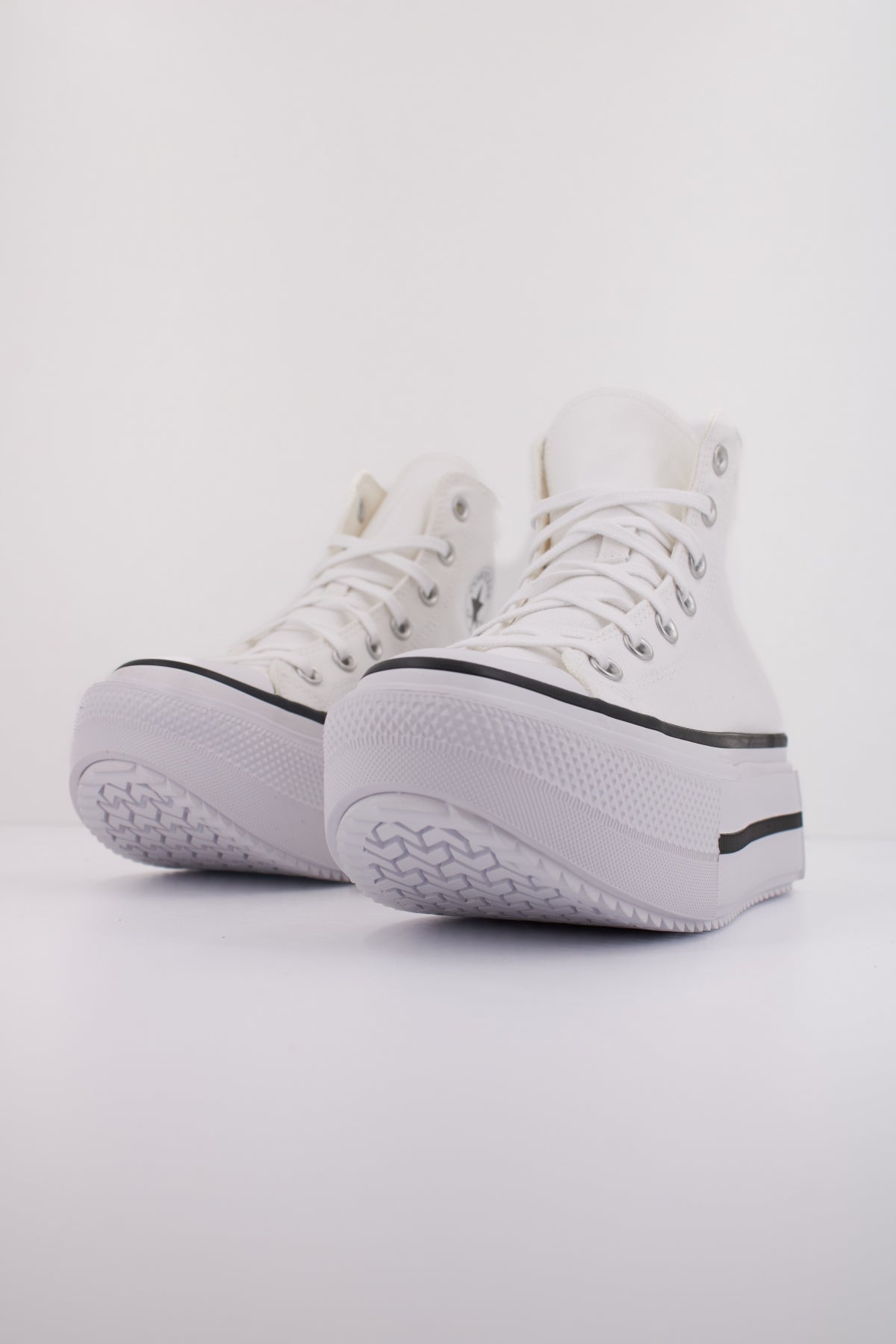 CONVERSE  CHUCK TAYLOR ALL STAR LIFT DOUBLE STACK en color BLANCO  (2)