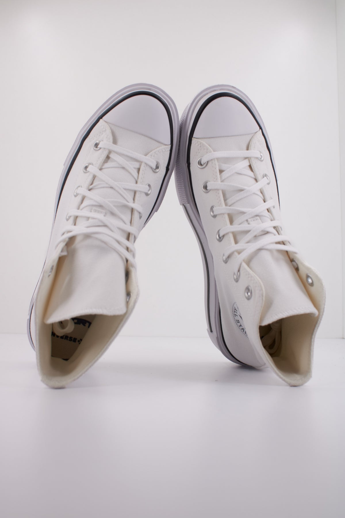 CONVERSE  CHUCK TAYLOR ALL STAR LIFT DOUBLE STACK en color BLANCO  (3)
