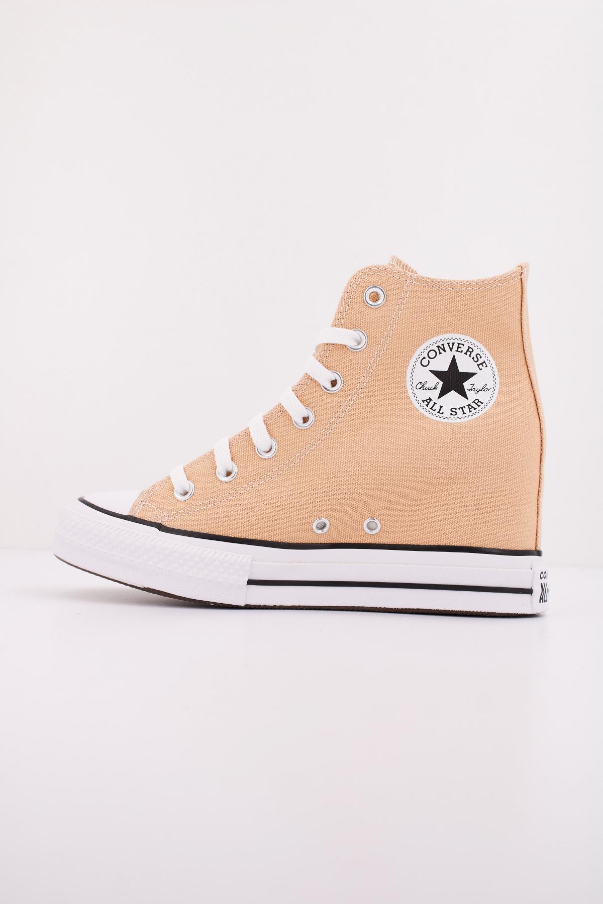 CONVERSE CHUCK TAYLOR ALL STAR WEDGE en color NARANJA  (1)