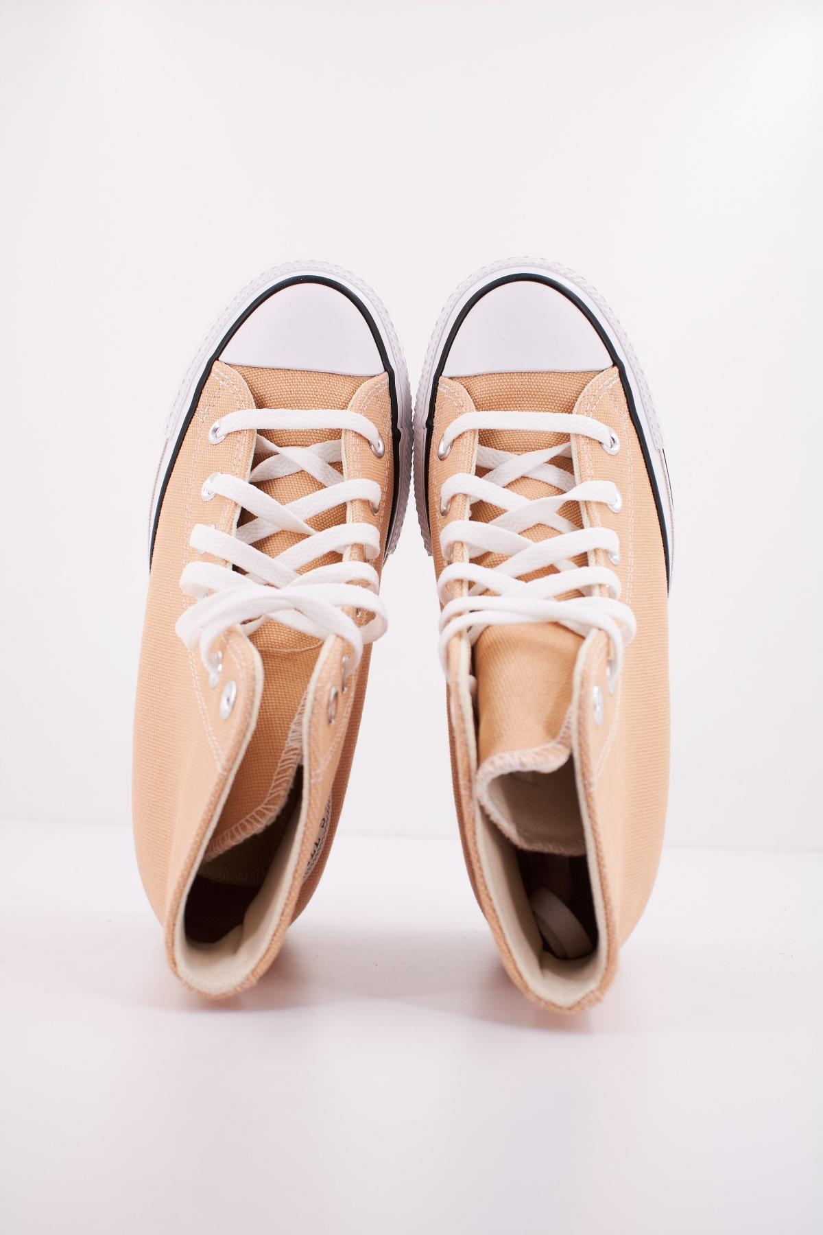 CONVERSE CHUCK TAYLOR ALL STAR WEDGE en color NARANJA  (3)