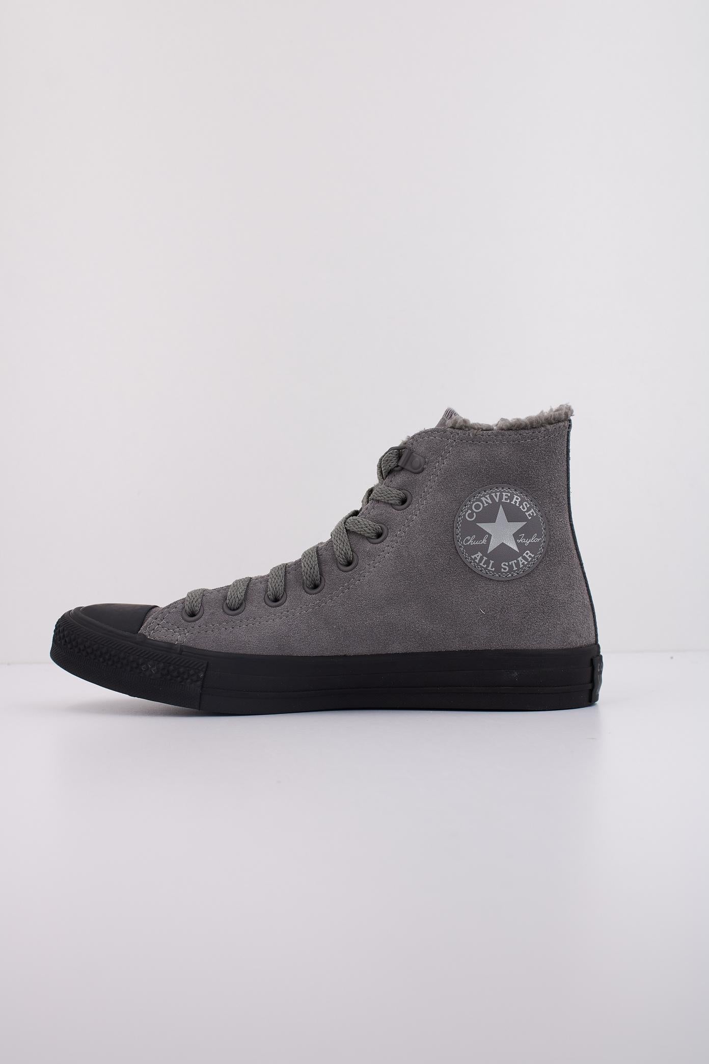 CONVERSE CHUCK TAYLOR ALL STAR HI en color GRIS  (1)