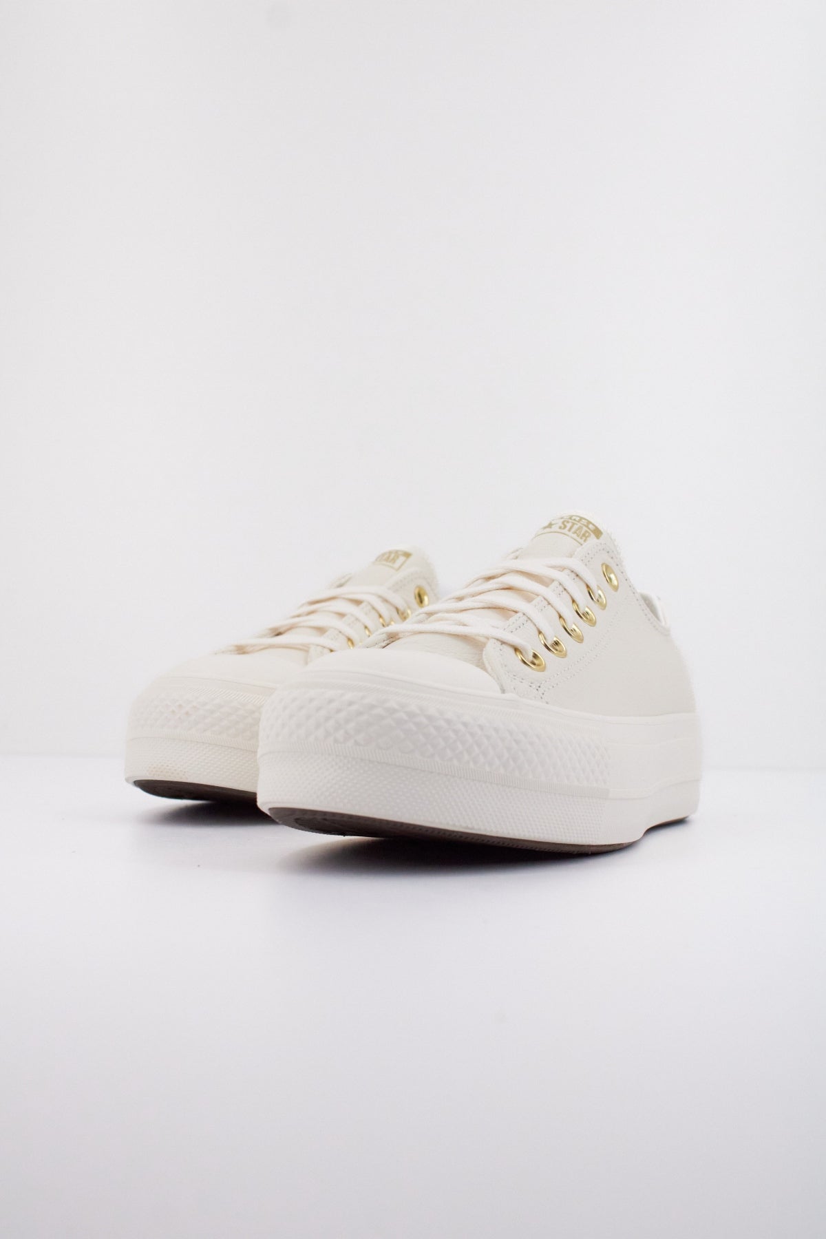 CONVERSE CHUCK TAYLOR ALL STAR PLATFORM GOLDEN HITS en color BLANCO  (2)