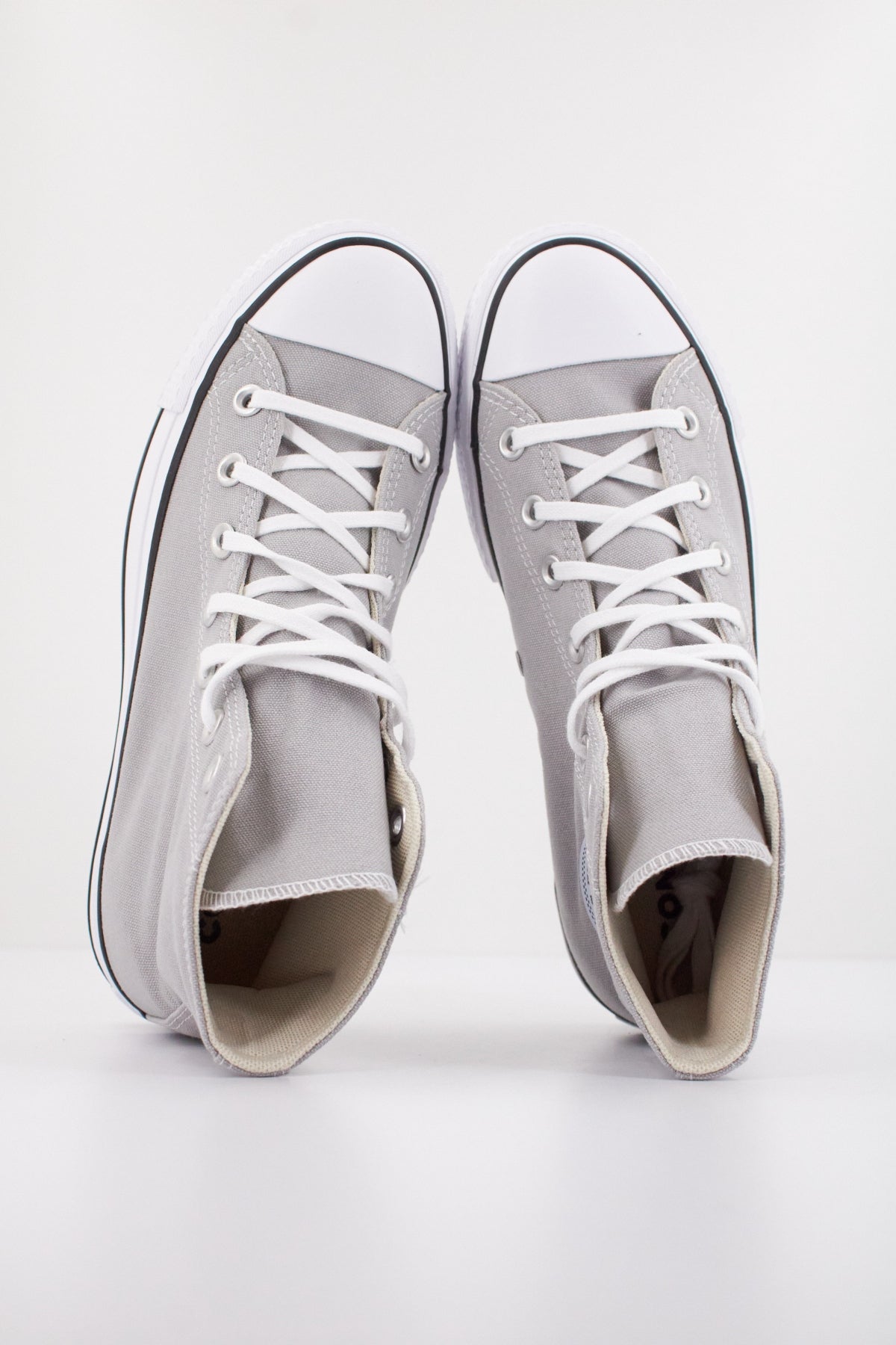 CONVERSE CHUCK TAYLOR ALL STAR LIFT en color GRIS  (3)