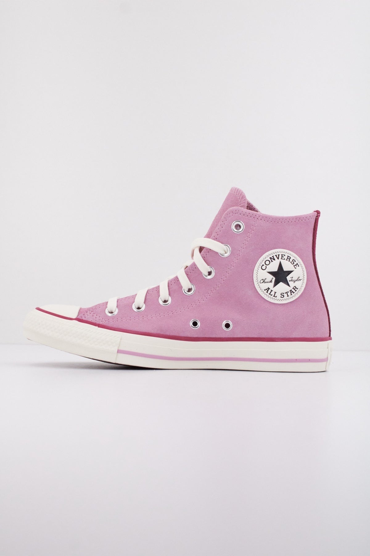 CONVERSE CHUCK TAYLOR ALL STAR  CONTRAST SUEDE en color ROSA  (1)