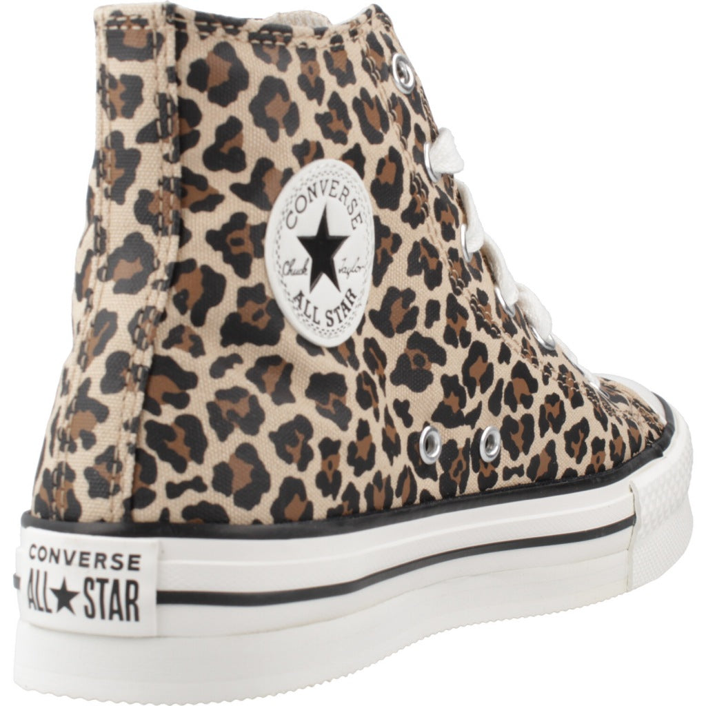 CONVERSE  CHUCK TAYLOR ALL STAR EVA LEOPARD en color ANIMAL PRINT  (3)