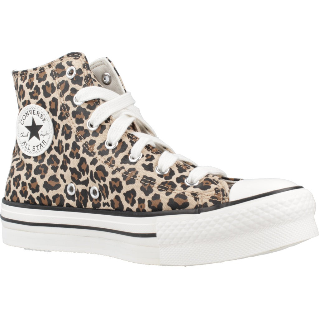 CONVERSE  CHUCK TAYLOR ALL STAR EVA LEOPARD en color ANIMAL PRINT  (5)