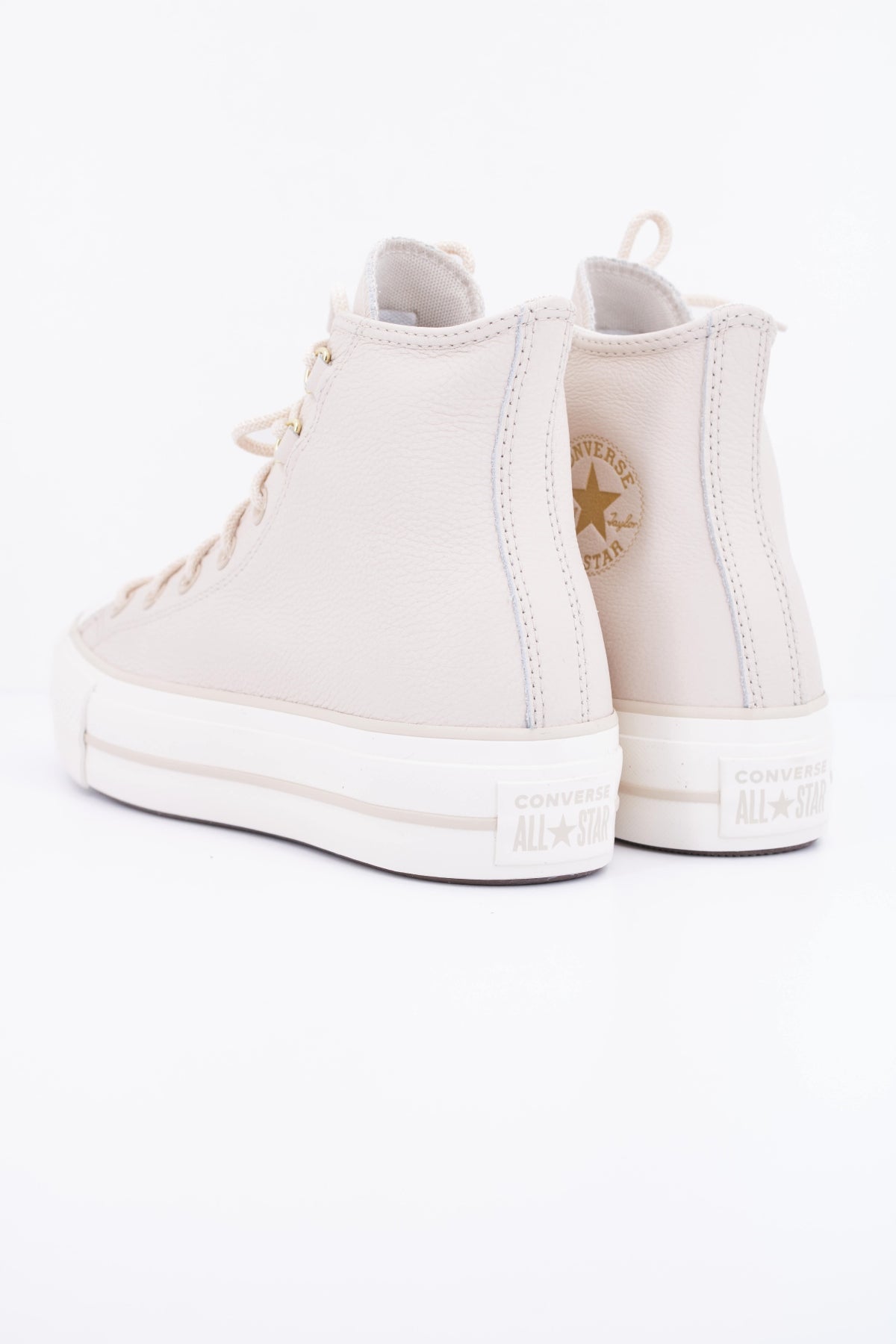 CONVERSE CHUCK TAYLOR ALL STAR LIFT HI en color NUDE  (4)