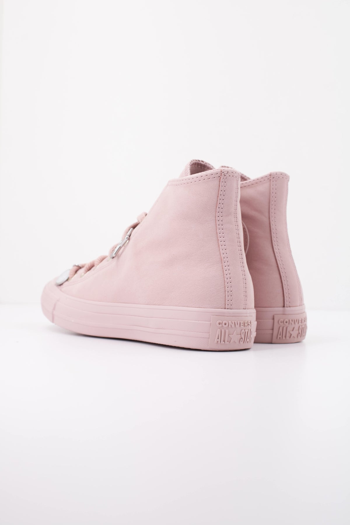 CONVERSE Chuck Taylor All Star Nubuck Charms Hi en color ROSA  (4)
