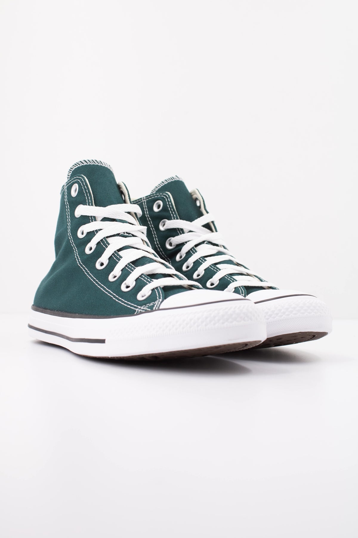 CONVERSE Chuck Taylor All Star Canvas Hi en color VERDE  (2)