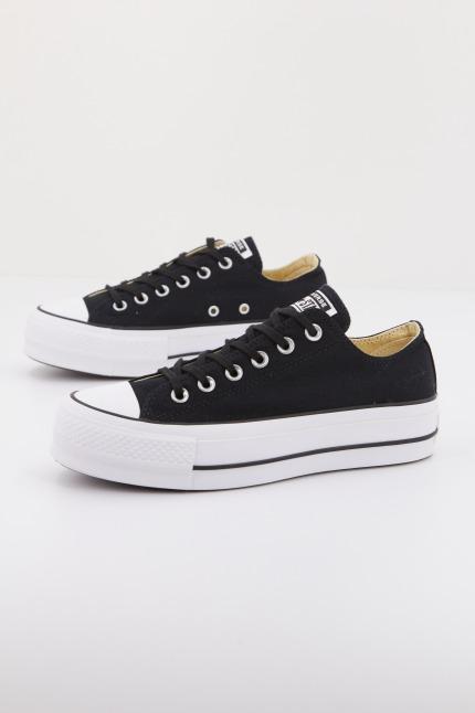CONVERSE ALL STAR LIFT LOW en color NEGRO  (1)