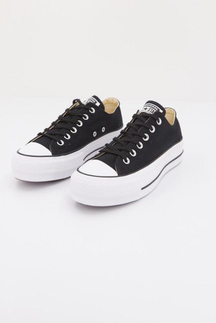 CONVERSE ALL STAR LIFT LOW en color NEGRO  (2)