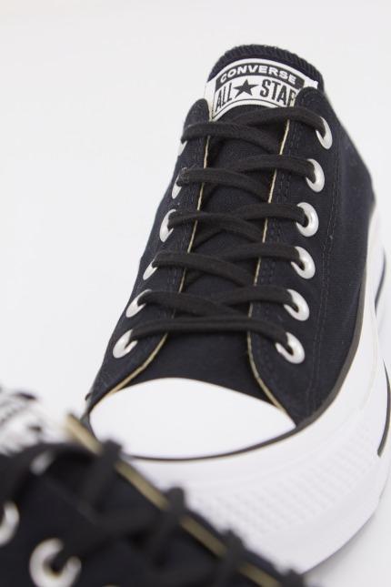 CONVERSE ALL STAR LIFT LOW en color NEGRO  (3)