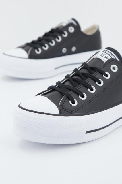 CONVERSE CONVERSE LIFT LEATHER en color NEGRO  (2)