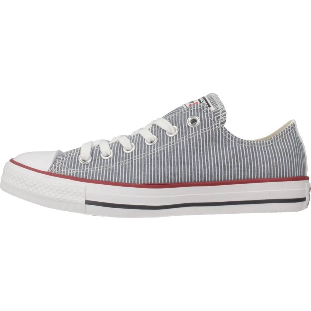 CONVERSE CHUCK TAYLOR ALL STAR OX en color GRIS  (2)