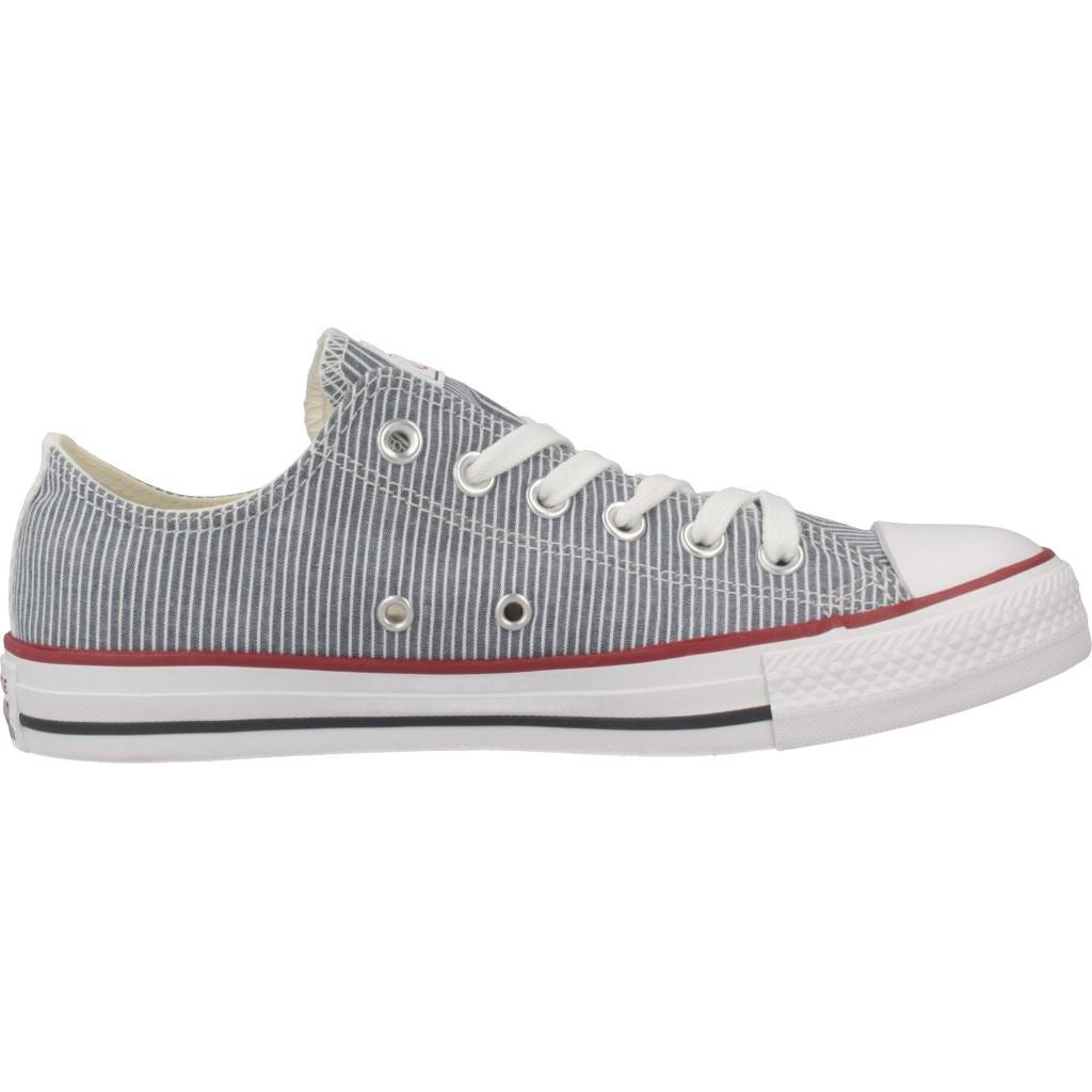 CONVERSE CHUCK TAYLOR ALL STAR OX en color GRIS  (4)