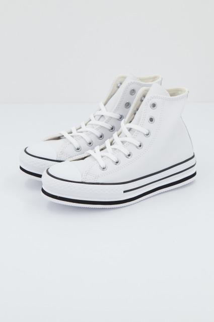 CONVERSE CTAS PLATFORM EVA HI en color BLANCO  (1)