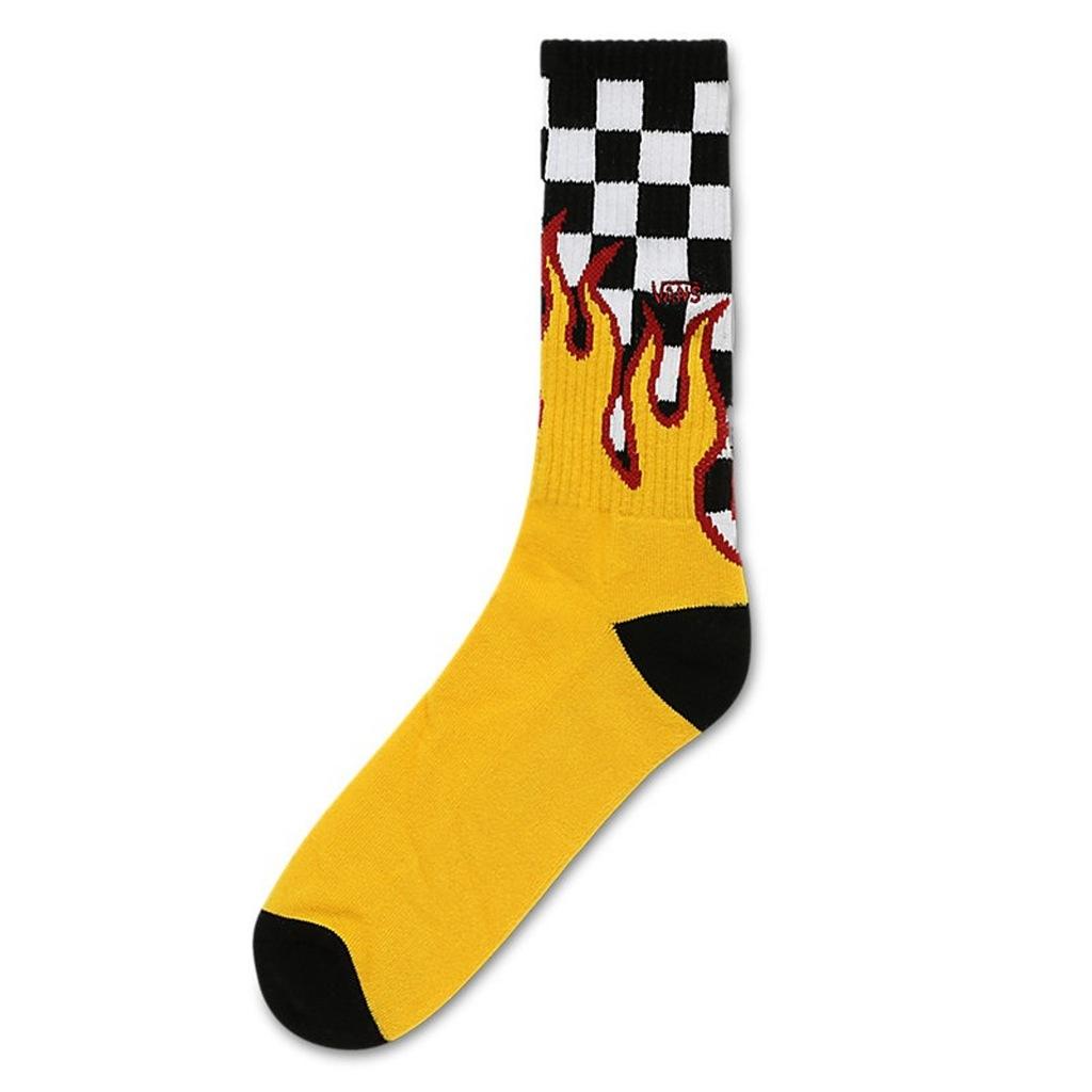 VANS MN FLAME CHECK CREW en color AMARILLO  (4)