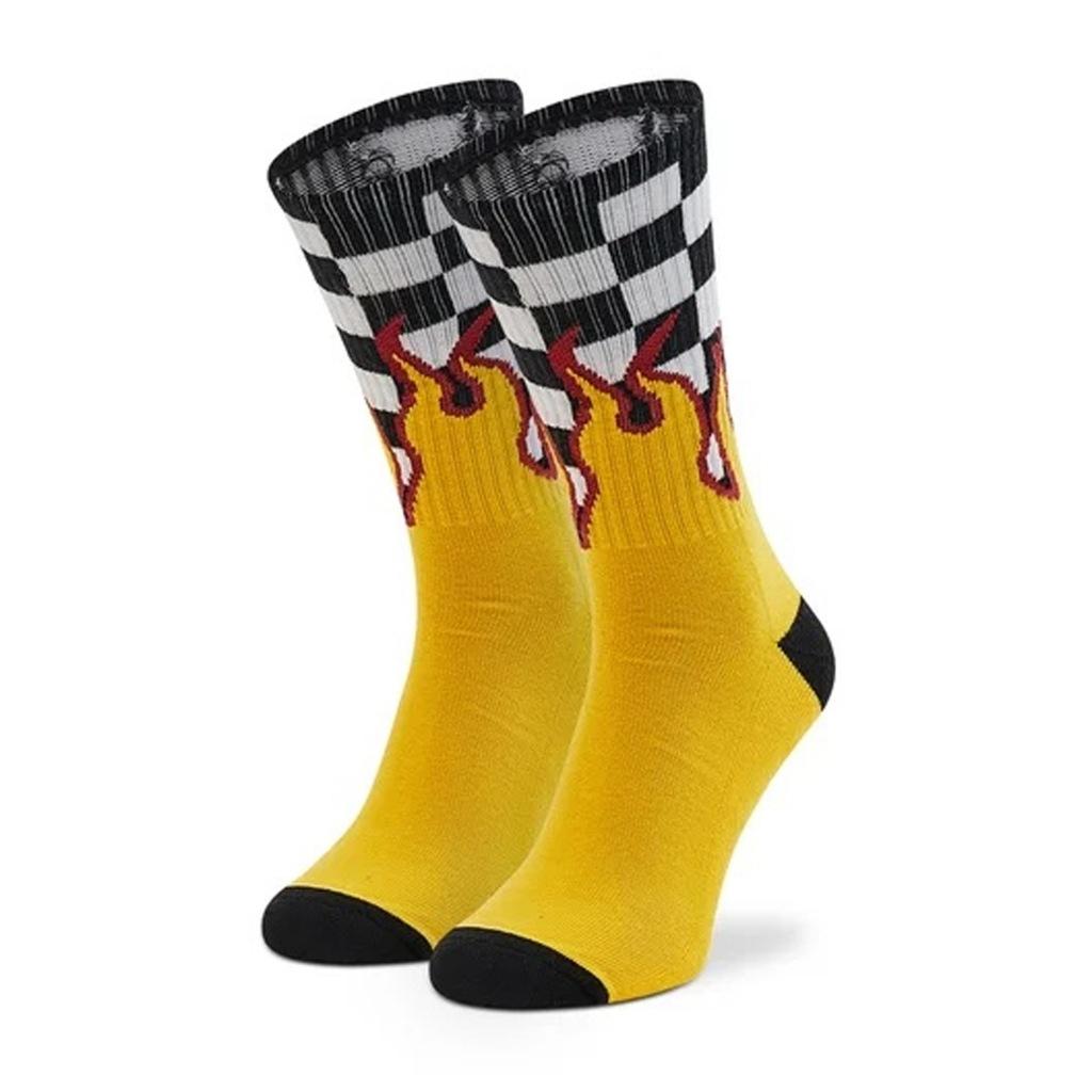 VANS MN FLAME CHECK CREW en color AMARILLO  (6)