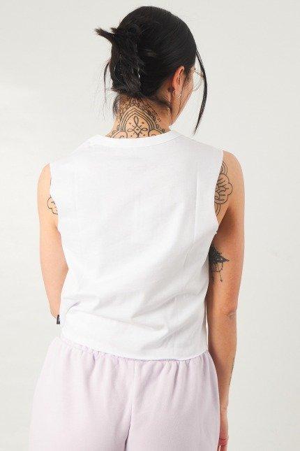 VANS JUNIOR V MUSCLE C T-SHIRT en color BLANCO  (3)