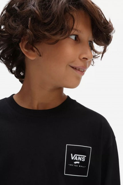 VANS BY PRINT BOX BACK LS B en color NEGRO  (3)