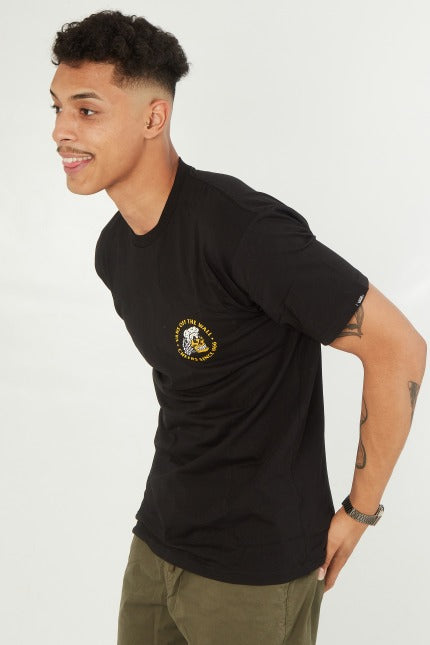 VANS  DRAIN EM DRY SS en color NEGRO  (1)