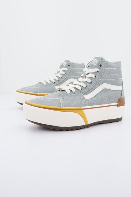 VANS SK-HI TAPERED STACKED en color GRIS  (1)
