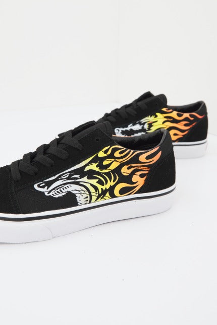 VANS JN OLD SKOOL en color NEGRO  (3)