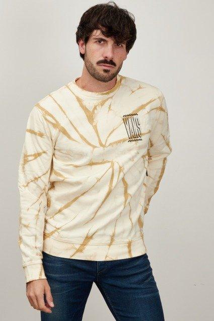 VANS TALL TYPE TIE DYE CREW en color BEIS  (2)